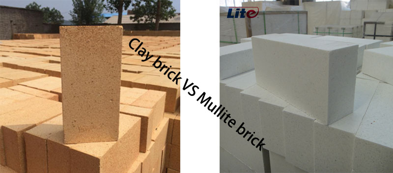 Clay brick VS Mullite brick